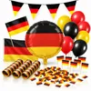 Deutschland Party Deko Set 353 tlg. Partyset Partydeko Produktbild-Vorschau 1