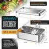 Arendo lunch box per bambini e adulti, in acciaio inox, Anteprima dell’immagine prodotto 5
