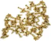 Set mit 300 Minischrauben (2,0x8 mm, versenkt, goldfarben) Produktbild-Vorschau 1