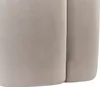 BELIANI Puf taburet samet taupe 39 x 34 x 45 cm čalouněný Náhled obrázku produktu 5
