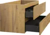Badplaats Waschbeckenunterschrank Angela 120 x 48 cm Eiche Produktbild-Vorschau 3