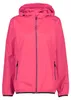 Cmp Woman Jacket Rain Fix Hood Fragola 44 Produktbild-Vorschau 1