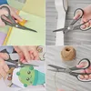 KUONIIY Titanbeschichtete Scheren Set 5-teilig mit Produktbild-Vorschau 6