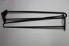 A black hairpin leg set is laid out on a white background. Produktbild-Vorschau