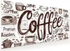 Küchenrückwand Spritzschutz Glas mit Motiv Kaffee Produktbild-Vorschau 1