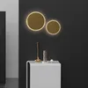 Braytron LED 12W Applique di design rotonda dorata, Anteprima dell’immagine prodotto 6