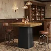 Tribesigns Rechthoekige barkruk, 80 cm, bistrotafel met Productafbeelding-voorbeeld 6