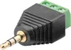 Morsettiera a 3 pin > jack 3,5 mm (3 pin, stereo) - Anteprima dell’immagine prodotto 1