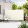 vidaXL Markiza boczna wysuwana 180x500 cm kremowa Podgląd zdjęcia produktu 3