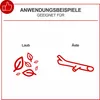 An image showing examples of what can be shredded by a garden shredder. Voir les images du produit