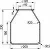 Wiltec náhradní díl pro membránovou nádrž 20-24 l EPDM Náhled obrázku produktu 2