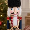 Nussknacker, Holzfigur, Weihnachtsdekoration, Höhe 60,5 cm Produktbild-Vorschau 3