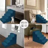 Mg Design Hundetreppe 5 Stufen in Blau - Stabiler Produktbild-Vorschau 3