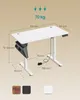 SONGMICS Výškově nastavitelný stůl elektrický 120 cm 4 Náhled obrázku produktu 4