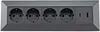 bloc de 4 prises USB-A+C anthracite 250V 16A montage en Voir les images du produit 2