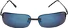 Sonnenbrille Schmal Blau Verspiegelt eckig Rechteckig Produktbild-Vorschau 1