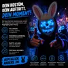 Horror Hase LED Grusel Maske - wie aus Purge steuerbar, Produktbild-Vorschau 5