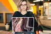 MuchoWow® Laptop Aufkleber Sticker Cover Marmor - Rosa - Produktbild-Vorschau 5