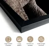 MuchoWow® MuchoWow® Gerahmtes Poster Elefant - Schwarz - Produktbild-Vorschau 3
