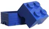 Scatola di stoccaggio LEGO 2x2 blu scuro Anteprima dell’immagine prodotto 4