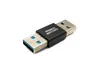 SYSTEM-S Adattatore USB 3.0 tipo A da spina a cavo nero Anteprima dell’immagine prodotto 2