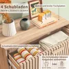 Commode INONEFT de 60 cm avec 4 tiroirs, meuble de Voir les images du produit 6
