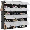 Mondeer DIY Schuhschrank 3x7 Stufiger Kunststoff-Schuhregal Produktbild-Vorschau 3