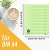 perfect line 100 Stk.Trennblätter DIN A4 5x Intensivfarben Produktbild-Vorschau 2