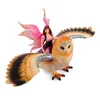 Schleich Bayala Elfe auf Glitzer- Eule 70713 Produktbild-Vorschau 3