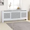 vidaXL Panele grzejnikowe MDF białe 205 cm Podgląd zdjęcia produktu 2