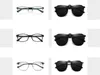INF Polarisierte Clip-on-Sonnenbrille mit Etui Braun Produktbild-Vorschau 4