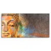 DEQORI Glasbild Echtglas 60x30 cm 'Meditierender Buddha' Produktbild-Vorschau 2