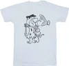 The Flintstones - T-Shirt für Damen BI23212 (XL) (Weiß) Produktbild-Vorschau 1