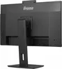 The back of a black Iiyama monitor on a white background. Produktbild-Vorschau