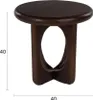 Housecraft Living Jani Beistelltisch Rund 40 cm Mangoholz Produktbild-Vorschau 7