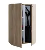 Holz Besenschrank Putzschrank Lona L Produktbild-Vorschau 1