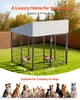 VEVOR Hundezwinger, 1,12x1,15x1,25 m, Hundehütte mit Produktbild-Vorschau 4
