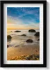 Sonnenaufgang an der Ostsee– Wandbild mit Rahmen – Produktbild-Vorschau 1