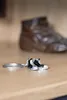 TROIKA CHUCKS, Kroužek na klíče, Černá, Stříbrná, Kov, Náhled obrázku produktu 4