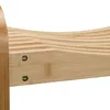 Relaxdays Badhocker, Bambus, Griffe, ergonomische Produktbild-Vorschau 5
