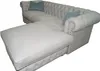 Sofa Samt Ecksofa Chesterfield Textil Stoff Eckcouch Produktbild-Vorschau 1