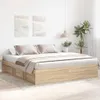 vidaXL Rám postele Sonoma dub 180x200 cm Náhľad obrázku produktu 2