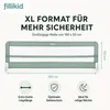 Fillikid Bettgitter Lina XL 180 x 50 cm Exklusiv Produktbild-Vorschau 3