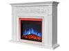 Elektrický krb ArtiFlame Monferrato AF24, bílý, s LED Náhled obrázku produktu 2