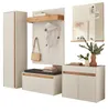 Garderobe Set 6-teilig "Center" in weiß und Wotan Eiche Produktbild-Vorschau 9