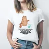Mr. & Mrs. Panda Größe M T-Shirt Katze Wasserglas - Weiß - Produktbild-Vorschau 3