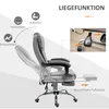Vinsetto Fauteuil de bureau massant et chauffant, chaise de Voir les images du produit 4