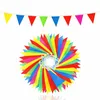 100 mètres de guirlande de fanions multicolores - Guirlande Voir les images du produit 1