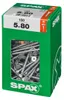 SPAX Universalschraube, 5 x 80 mm, 150 Stück, Teilgewinde, Produktbild-Vorschau 6