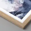 Gerahmtes Poster - Rahmen in heller Eiche - Abstraktion Produktbild-Vorschau 2